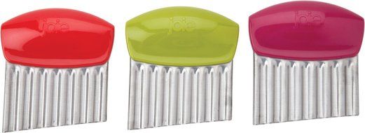 Joie Fruit And Vegetable Wavy Chopper Knife Stainless Steel Blade (Colors may vary) N3