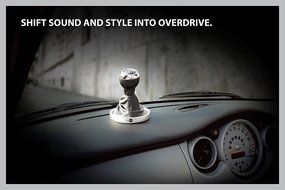 MINI Cooper PF-327 Gear Shift Bluetooth 3.0 NFC Wireless Portable Speaker hands free speaker - Black N4