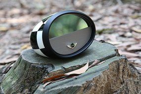 MINI Cooper PF-327 Gear Shift Bluetooth 3.0 NFC Wireless Portable Speaker hands free speaker - Black N12