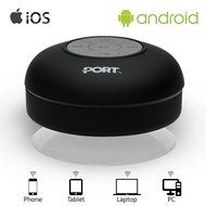 PORT Water Proof Bluetooth 3.0 Speaker, Water Resistant Mini Wireless Shower Speaker, Handsfree Portable Speakerphone... N20