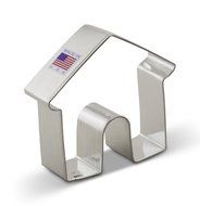 Ann Clark Doghouse Cookie Cutter - 3.25 Inches - Tin Plated Steel