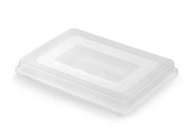 Artisan 2-Piece Professional Baking Set with Quarter-Size Cookie Sheet Pan and Silicone Baking Mat with Red Border N9