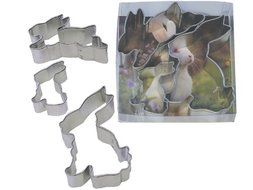 R &amp; M Rabbit Shaped Cookie Cutter Set