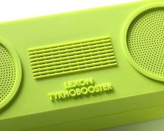 Dark Grey Tykho Rubber Rechargeable Bluetooth Speaker Booster N5