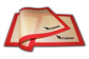 FUGAMI Non-Stick Silicone Baking Mat 11 5/8&quot; x 16 1/2&quot; Half Sheet Size