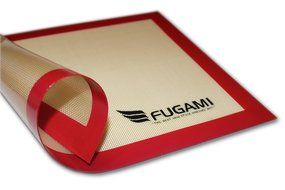 FUGAMI Non-Stick Silicone Baking Mat 11 5/8&quot; x 16 1/2&quot; Half Sheet Size N2