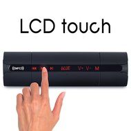 FULiYEAR LCD Touch Bluetooth Speakers,3D-Tumbler Speaker ,NFC Subwoofer Speaker Built in Mic Handsfree for Phone... N2