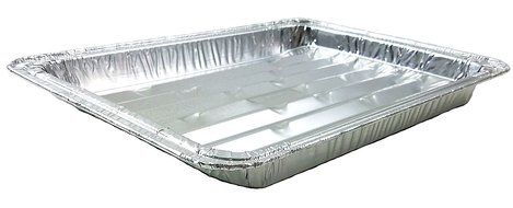 Disposable Aluminum Foil Broiler Baking Cooking Pan - HFA REF # 333 (100) N2