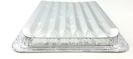 Disposable Aluminum Foil Broiler Baking Cooking Pan - HFA REF # 333 (100) N6