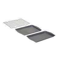 Baker&#039;s Advantage 3-Piece Cookie Sheet and Cooling Rack Set N2