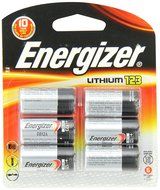 Energizer Photo Battery 123, 6-Count