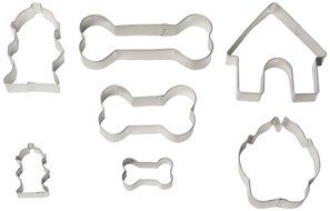 R &amp; M Industries 1947 Dog Bone Cookie Cutters, Set of 7