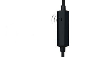 In-ear Ear-Hook Stereo Earphone 3.5mm Plug Sport Running Headphone For PC MP4 iPad iPhone Samsung Color Black N4