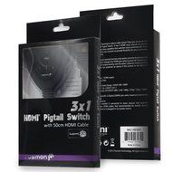 Fosmon HD1831 3-Port HDMI Switch with Pigtail Cable N2