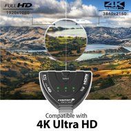 Fosmon HD1831 3-Port HDMI Switch with Pigtail Cable N11