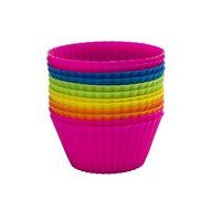 SiliPro 24-Pack Silicone Baking Cups / Cupcake Liners