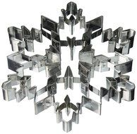 R &amp; M International Giant 7.5 Inch Snowflake Cookie Cutter with Interior Cut-out