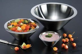 American Metalcraft (CIB10) 10&quot; Double Wall Stainless Steel Bowl N2