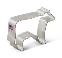 Ann Clark Cow Cookie Cutter - 3.75 Inches - Tin Plated Steel