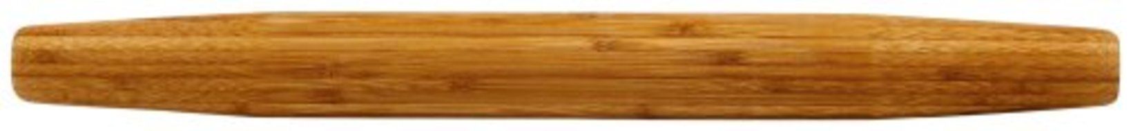 Helen Chen&#039;s Asian Kitchen Tapered French Rolling Pin, Caramelized Bamboo,18-inch