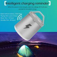 Docooler B13 Camping LED Speaker Wireless Bluetooth Speaker with Selfie Camera LED Lamp Hands-free Call Anti-lost... N13