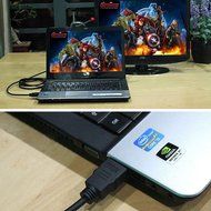 VAlinks Active HDMI Male to VGA Male D-SUB 15 Pin M/M Video Converter Cable Adapter Support Full 1080P Convert... N5