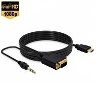 VAlinks Active HDMI Male to VGA Male D-SUB 15 Pin M/M Video Converter Cable Adapter Support Full 1080P Convert... N19