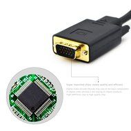 VAlinks Active HDMI Male to VGA Male D-SUB 15 Pin M/M Video Converter Cable Adapter Support Full 1080P Convert... N23