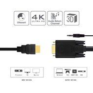 VAlinks Active HDMI Male to VGA Male D-SUB 15 Pin M/M Video Converter Cable Adapter Support Full 1080P Convert... N24