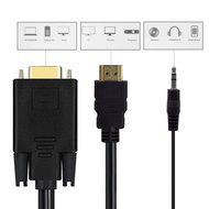 VAlinks Active HDMI Male to VGA Male D-SUB 15 Pin M/M Video Converter Cable Adapter Support Full 1080P Convert... N25