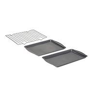 Pedrini 3-Piece Cookie Sheet and Cooling Rack Set