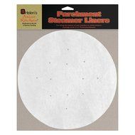 Helen&#039;s Asian Kitchen Perforated Parchment Bamboo Steamer Liners, 20 Count N2