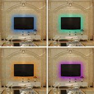 Bias Lighting for HDTV USB Powered TV Backlighting Home Theater Accent lighting, Kohree 35.4" Led Strip Light... N3