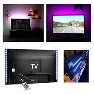 Bias Lighting for HDTV USB Powered TV Backlighting Home Theater Accent lighting, Kohree 35.4" Led Strip Light... N5