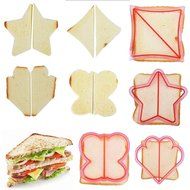 Lackingone Sandwich Cutter Shapes-Cake, Cookie &amp; Sandwich Crust Cutter Set for Kids DIY Bread Mold 10PCS N5