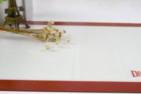 Homankit Silicone Baking Pad/Mat for Macaron Pastry Bread Making, Set of 2 Half Sheet Size(11-5/8&quot; x 16-1/2&quot;),... N2