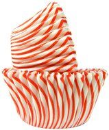Regency Wraps Greaseproof Baking Cups, Yellow and White Pisa Stripe, 40-Count, Standard. N5