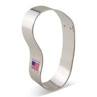 Ann Clark Flip Flop Cookie Cutter - 4 Inches - Tin Plated Steel