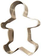 Gingerbread Man Cookie Cutters - Set of 2 Multipurpose Cutters, One 5-inch, One 3-inch N2