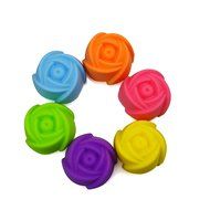 MIREN Reusable and Non-stick Mini Silicone Baking Cups/Muffin Cup Molds/Mini Chocolate Holders/Truffle Cups -24... N6
