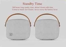 Remax RB-M6 Wireless Desktop Bluetooth Speaker Portable Audio Player Music Sound Box Bluetooth V4.1 NFC Connection... N21
