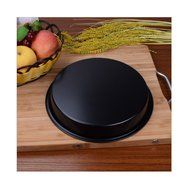 Aksautoparts Carbon Steel Non Stick Pizza Pan 8.5 Inches Baking Cooking Deep Base Baking Tray N3