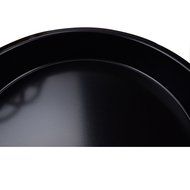 Aksautoparts Carbon Steel Non Stick Pizza Pan 8.5 Inches Baking Cooking Deep Base Baking Tray N6