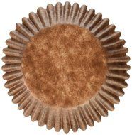 Oasis Supply 100 Count Cupcake Liners Baking Cups, Standard, Brown N2