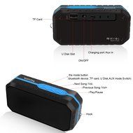 Sunvito Portable Wireless Bluetooth Speaker,Mini Outdoor Waterproof Speaker with 1800mAh Battery (MIC for Hands-free... N4