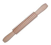 Eppicotispai Beechwood fettuccine Cutter Rolling Pin, Large N4