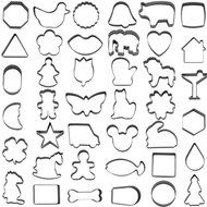 Cookie Cutter Set, Winblo Vegetable Cutter Shapes Set 40 Pcs Chocolate Cutters Set Cake Mold Cooking Tips Make...