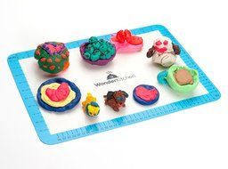 WonderKitchen Silicone Baking Mat Set - Non Stick Mats for Cookie Sheets, Toaster Ovens, Pizza Pans, and Microwave... N12