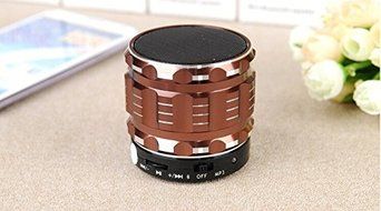 Niceshop&reg; S28 Portable Mini Metal Steel Bluetooth Speakers Wireless Smart Hands Free Speaker with Fm Radio Support... N6