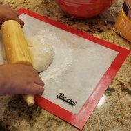 Rozini 2-pack Premium Non-Stick Silicone Baking Mats - 100% FDA Grade and BPA Free N2